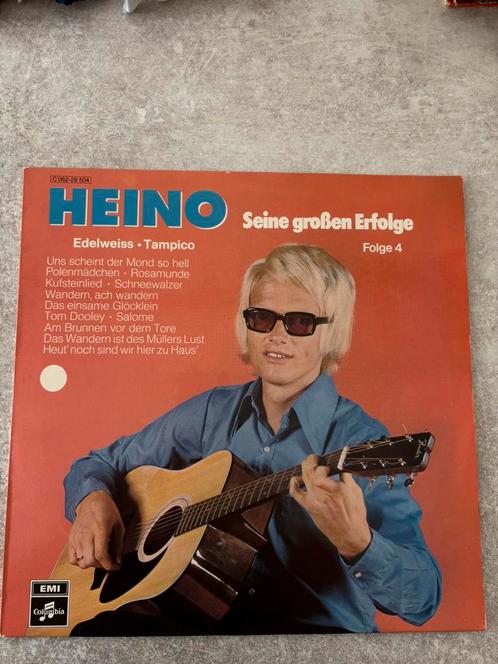 3x Heino LP – Duitse Schlagermuziek (vintage collectie), Cd's en Dvd's, Vinyl | Pop, Gebruikt, 1960 tot 1980, Ophalen of Verzenden