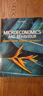 Microeconomics and Behaviour - Frank & Cartwright, Ophalen of Verzenden, WO