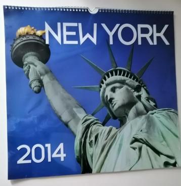 kalender   New  York  2014 (ongebruikt)– gratis  beschikbaar voor biedingen
