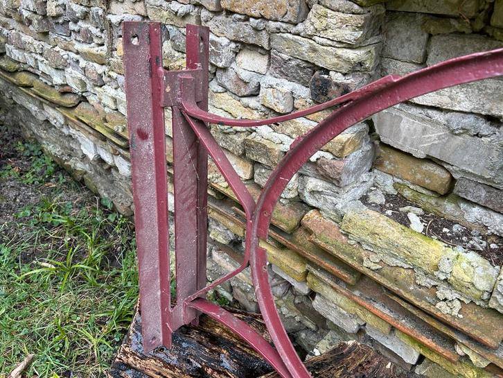Vintage Sierhekwerk Uithangbord Winkel, Tuin en Terras, Tuinhekken en Hekwerk, Gebruikt, Sierhekwerk, IJzer, Ophalen of Verzenden
