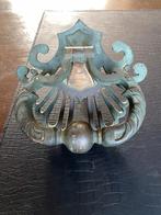 antieke bronzen deurklopper, Ophalen of Verzenden, Brons