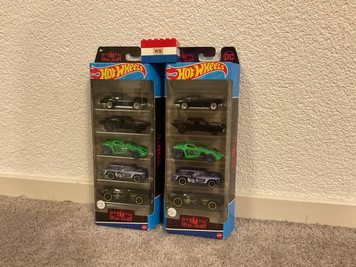 5-pack - Hot Wheels Batman Set - HFV88 - Nieuw, Kinderen en Baby's, Speelgoed | Speelgoedvoertuigen, Nieuw, Ophalen of Verzenden