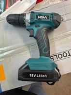 Boormachine MSA CD18V Elektrisch 18V Nieuw, Nieuw, Ophalen, Boormachine