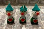 3 Kerst Honeycomb poppetjes vintage, Ophalen of Verzenden, Zo goed als nieuw