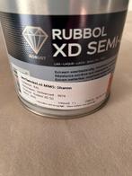 Sikkens Rubbol XD Semi-Gloss, 1ltr, RAL9016, verkeerswit, Doe-het-zelf en Verbouw, Verf, Beits en Lak, Wit, Nieuw, Ophalen of Verzenden