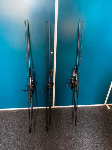 MEGA SALE Complete karper set incl 30mm nylon beschikbaar voor biedingen