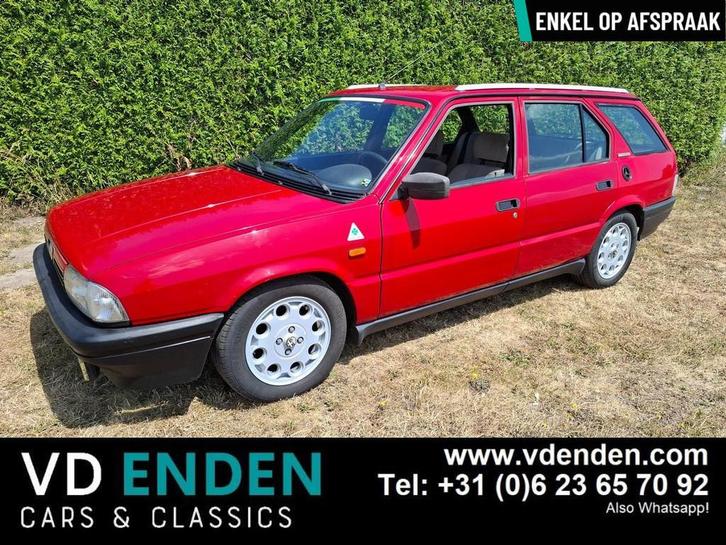 Alfa Romeo 33 Sport Wagon 1.3S, Auto's, Oldtimers, Te koop, Dakrails, Elektrische ramen, Alfa Romeo, Benzine, Stationwagon, Handgeschakeld