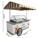 Schepijswagen RHODOS 9x5 liter – Mobiele blikvanger, Handelgigant, Handelslaan, Info@handelgigant.nl, Nieuw in verpakking