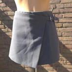 ZARA donkergrijs overslag mini rok skort maat L, Kleding | Dames, Rokken, Verzenden, Zara, Maat 42/44 (L), Second Glow