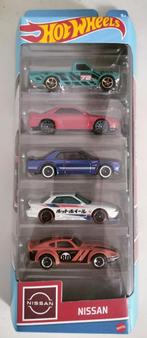 Hotwheels nissan 5 pack., Ophalen of Verzenden, Zo goed als nieuw