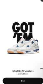 Jordan 4 sb navy., Ophalen of Verzenden, Nieuw, Blauw