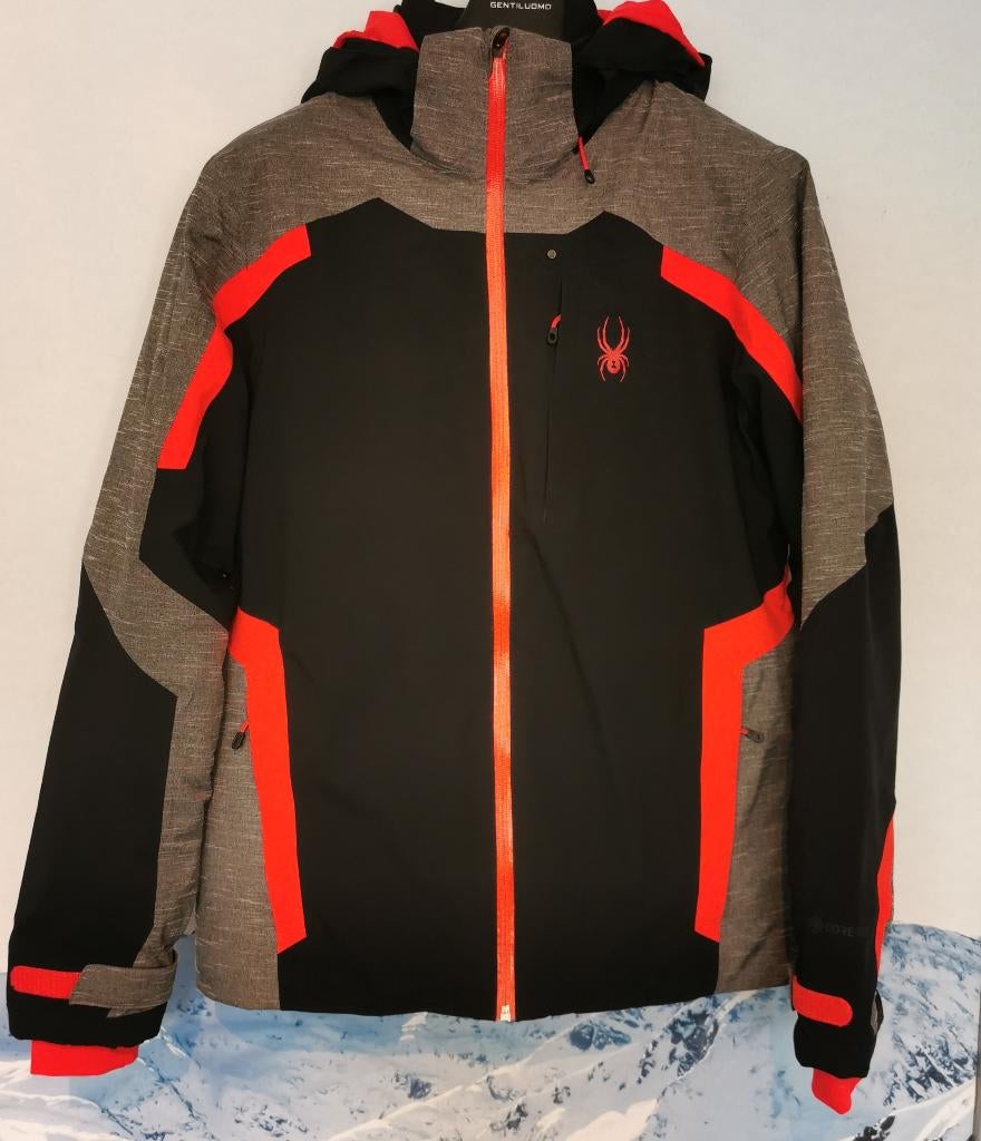Spyder Challanger Skijas maat M/50, Rood/zwart/Grijs, Kleding | Heren, Wintersportkleding, Maat 48/50 (M), Ophalen of Verzenden