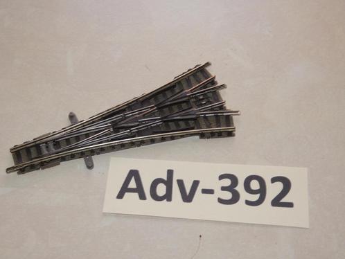 Adv-392 Driewegwissel 9157 Fleischmann Piccolo DB, Hobby en Vrije tijd, Modeltreinen | N-Spoor, Gebruikt, Rails, Gelijkstroom