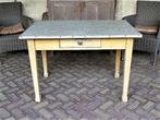 Oude keuken tafel, Ophalen, Gebruikt, 100 tot 150 cm, 50 tot 100 cm