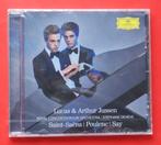 cd Lucas & Arthur Jussen Saint-Saens, Poulence & Fazil Say, Ophalen of Verzenden, Classicisme, Zo goed als nieuw, Overige typen