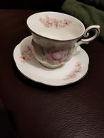 Royal Canterbury kop en schotel Fine bone China Satsuma, Ophalen, Zo goed als nieuw, Porselein, Kop en/of schotel