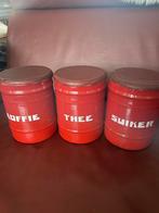 Oude Koffie, Thee en Suikerbussen Set, Huis en Inrichting, Keuken | Keukenbenodigdheden, Ophalen of Verzenden, Gebruikt