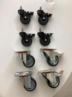 Zwenkwielen, Doe-het-zelf en Verbouw, Ophalen, Gebruikt