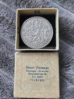 Zilvere Rijksdaalder Fl 2,50 gulden 1962 koningin juliana, Postzegels en Munten, Munten | Nederland, Koningin Juliana, Zilver