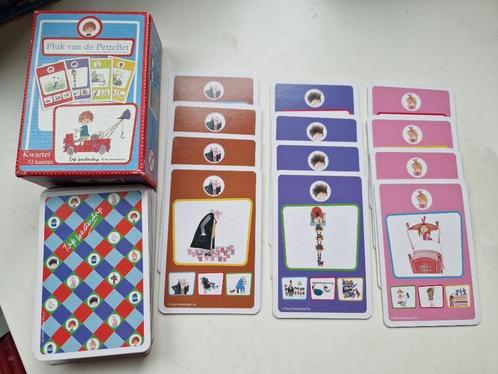 Kwartet Pluk van de Petteflet, Verzamelen, Speelkaarten, Jokers en Kwartetten, Zo goed als nieuw, Kwartet(ten), Ophalen of Verzenden
