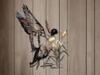 Muurdecoratie Eend metaal, Huis en Inrichting, Woonaccessoires | Wanddecoraties, Ophalen of Verzenden, Nieuw
