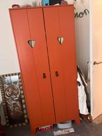 Gepimpte kinder kledingkast roestbruin, Ophalen, Gebruikt