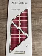 Miss Sophie nail wraps, Nieuw, Ophalen of Verzenden, Rood, Handen en Nagels