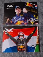 Gesigneerde kaarten max verstappen, Verzamelen, Automerken, Motoren en Formule 1, Ophalen of Verzenden, Nieuw, Formule 1