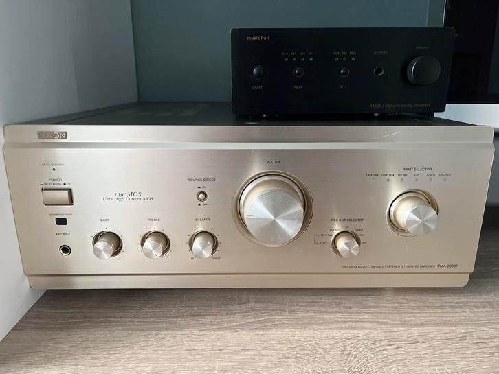 Complete Stereo Set: Denon, Music Hall, Quadral, Audio, Tv en Foto, Versterkers en Receivers, Gebruikt, Stereo, 120 watt of meer