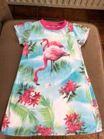 Flamingo jurkje maat 7 jaar / 122 zgan, Meisje, Ophalen of Verzenden, Zo goed als nieuw, Jurk of Rok