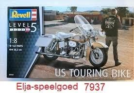 Modelbouw Revell 7937 Us Motorbike TOUR Modelbouw 1:8 motor, Hobby en Vrije tijd, Modelbouw | Auto's en Voertuigen, Nieuw, Overige typen