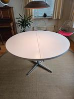 Pastoe eettafel rond wit uitschuifbaar, Ophalen, Gebruikt