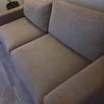 Bank en poef,gratis af te halen voor maandag 10 november, Huis en Inrichting, 125 cm of meer, Ophalen of Verzenden, 75 tot 100 cm