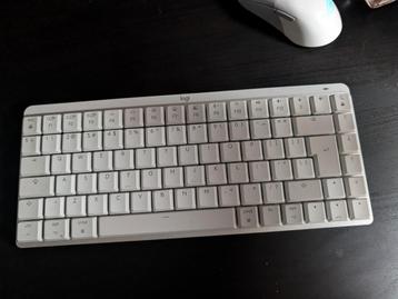 Logitech MX Mechanical Mini Wit - voor Mac & windows beschikbaar voor biedingen