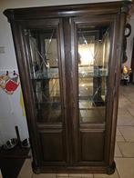 Vitrinekast, Huis en Inrichting, Kasten | Vitrinekasten, Ophalen, Gebruikt, 100 tot 150 cm, 150 tot 200 cm