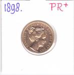 Prachtig gouden tientje 1898 met punt Kroningsjaar 699 euro, Postzegels en Munten, Munten | Nederland, Koningin Wilhelmina, Losse munt