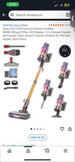 Coovy SU7 Snoerloze Steelstofzuiger, Witgoed en Apparatuur, Stofzuigers, Ophalen, Stofzuiger, Nieuw, Minder dan 1200 watt