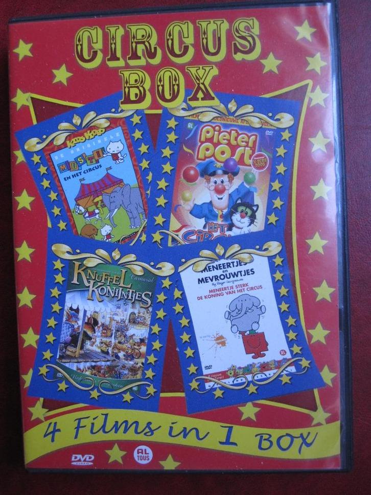 Circus Box (2 disc), Cd's en Dvd's, Dvd's | Kinderen en Jeugd, Zo goed als nieuw, Tv fictie, Avontuur, Boxset, Alle leeftijden