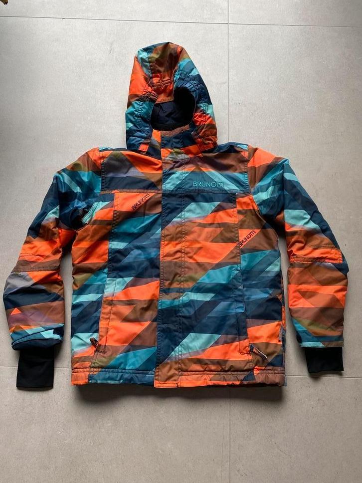 Skijas Brunotti mt 140 ZGAN, Kinderen en Baby's, Kinderkleding | Maat 140, Zo goed als nieuw, Meisje, Jas, Ophalen of Verzenden