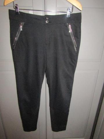 G397 Mos Mosh mt 42 chino pantalon broek zwart ritsen  beschikbaar voor biedingen