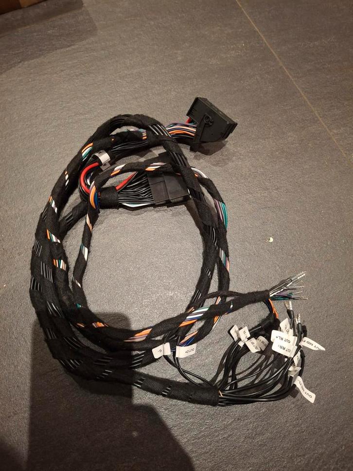 Match AFBMW REAMP 3 BMW Re-Amp Kabel voor Audison (Hk), Auto-onderdelen, Elektronica en Kabels, BMW, Ophalen of Verzenden