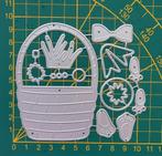 Snijmal paasmandje, Hobby en Vrije tijd, Ophalen of Verzenden, Nieuw, Overige thema's, Pons of Mal