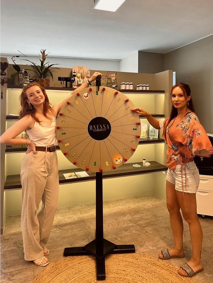 Rad van fortuin draairad prijzenrad houten speelgoed, Hobby en Vrije tijd, Gezelschapsspellen | Bordspellen, Nieuw, Ophalen