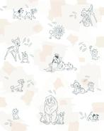 Disney Animals vlies behang, Disney dieren, Bambi, Lion King, Kinderen en Baby's, Kinderkamer | Inrichting en Decoratie, Verzenden