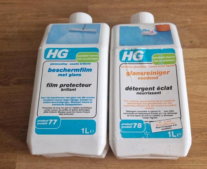 HG kunstofvloeren stripper en reiniger, Huis en Inrichting, Schoonmaakartikelen, Schoonmaakmiddel, Ophalen