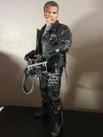 Terminator T-800 met minigun 1/6 zonder doos present toys, Verzenden, Zo goed als nieuw, Film, Actiefiguur of Pop