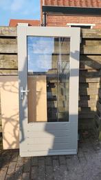 Mooie deur met dubbel.glas, Doe-het-zelf en Verbouw, Ophalen, 80 tot 100 cm, Minder dan 200 cm, Glas