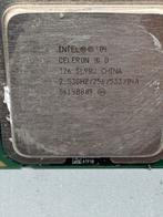 Intel Celeron D 326 - 2.53 GHz - Socket 478, Computers en Software, Processors, Ophalen of Verzenden, Gebruikt, 2 tot 3 Ghz