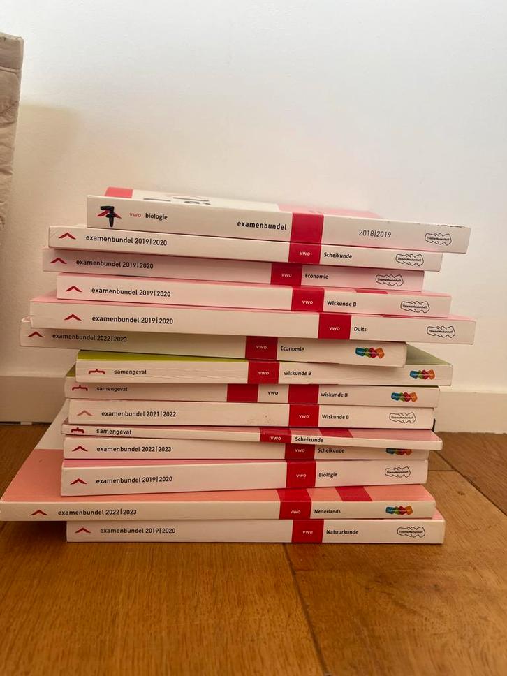 VWO Examenbundels & Samenvattingen, Boeken, Schoolboeken, Zo goed als nieuw, VWO, Ophalen