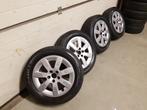 VW Polo Bleumotion Wielen set met z.g.a.n. Banden, Ophalen, Gebruikt, 15 inch, 185 mm